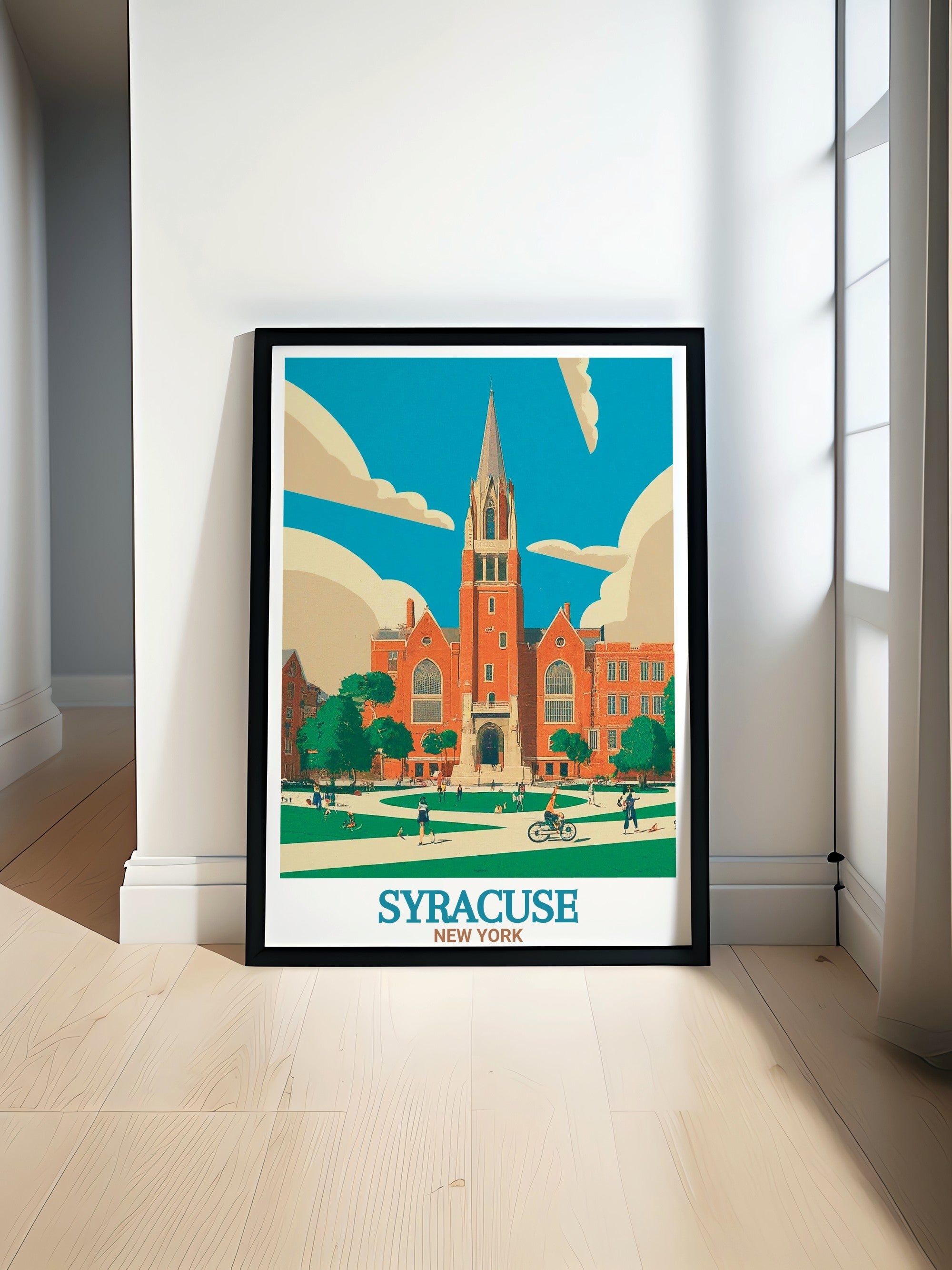 Syracuse Art - Syracuse University  Home Decor - New York  Living Room Decor