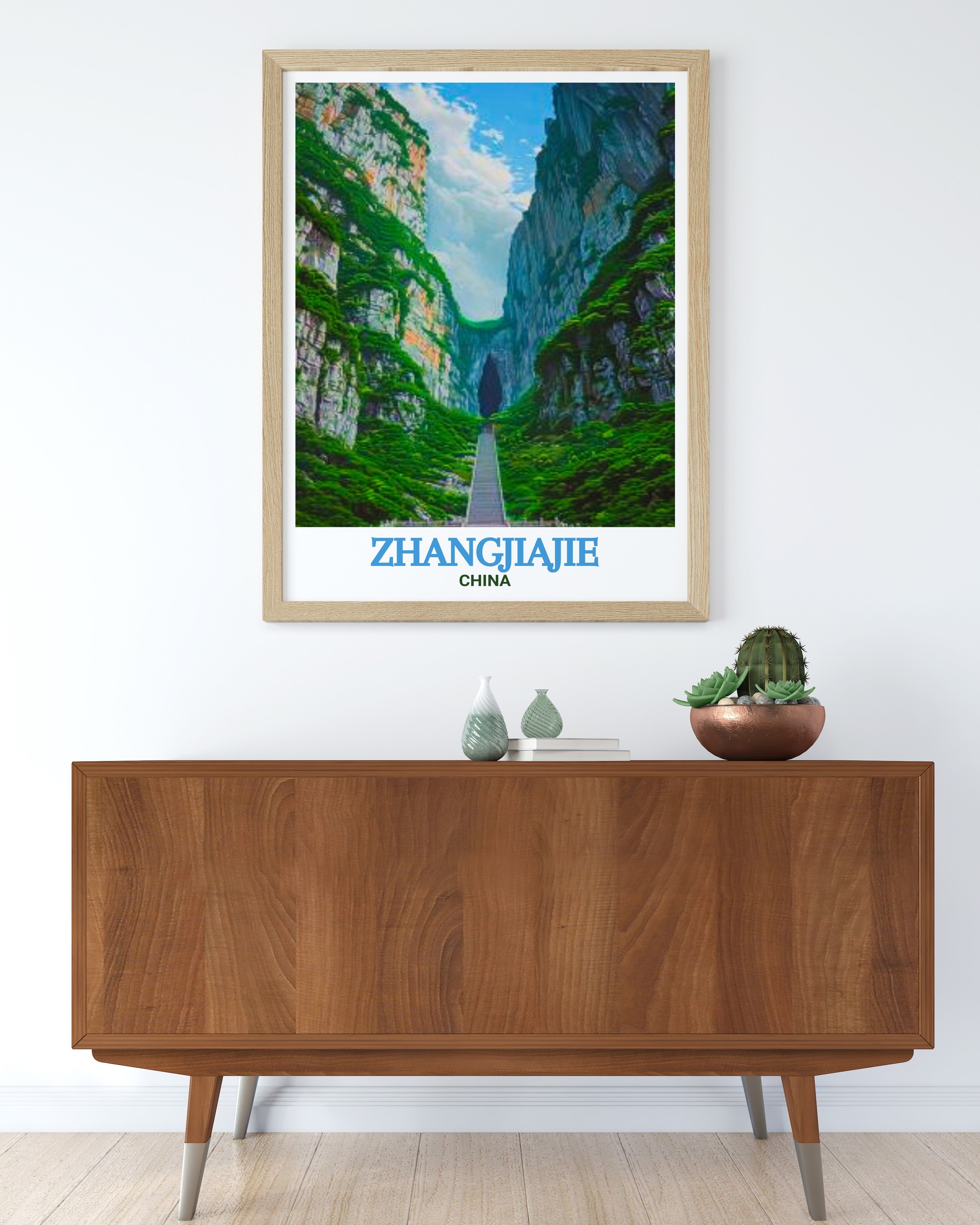 ZhangjiajieArt - Tianmen Mountain Vintage Living Room Decor - China Ideal Home Decor