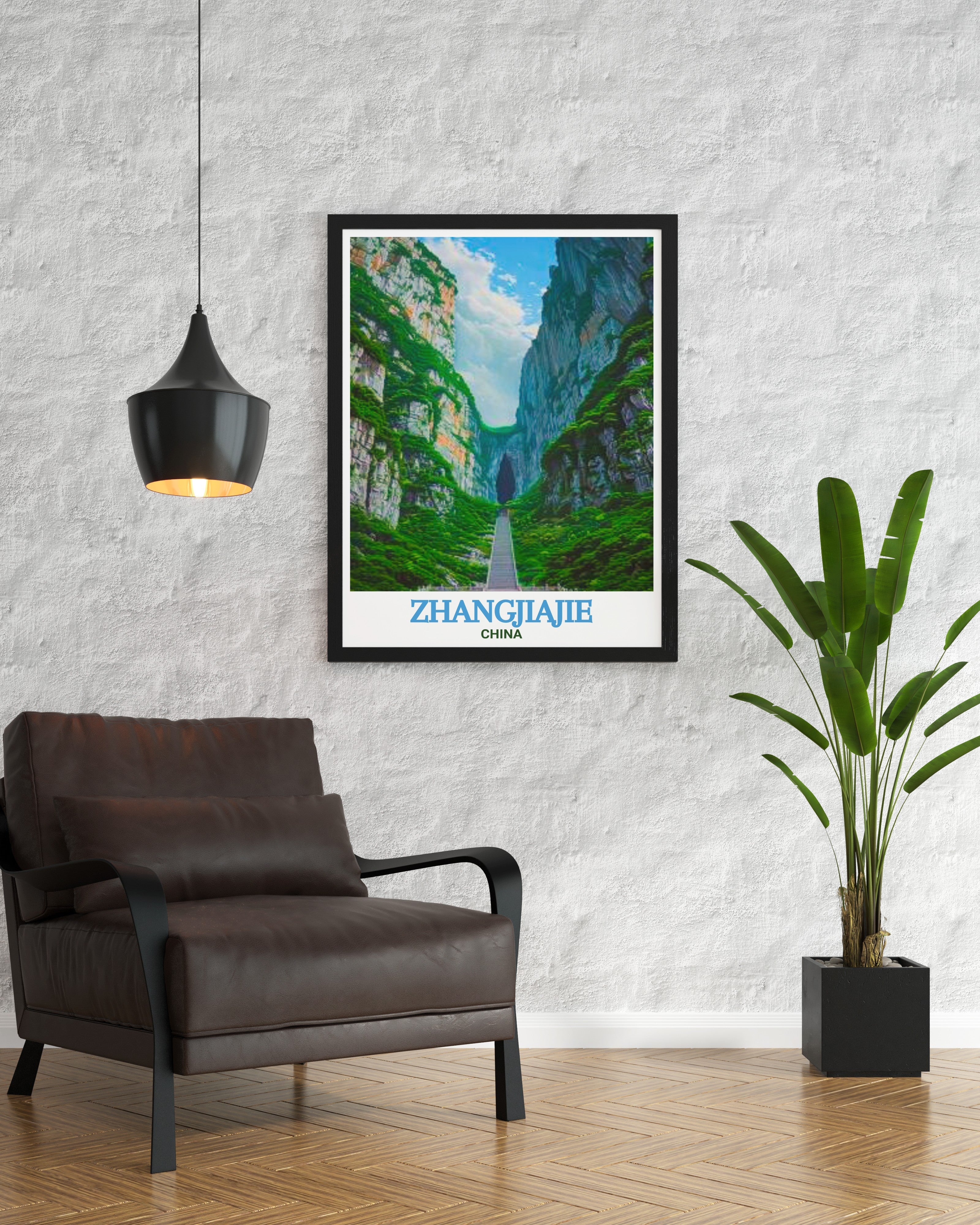 ZhangjiajieArt - Tianmen Mountain Vintage Living Room Decor - China Ideal Home Decor