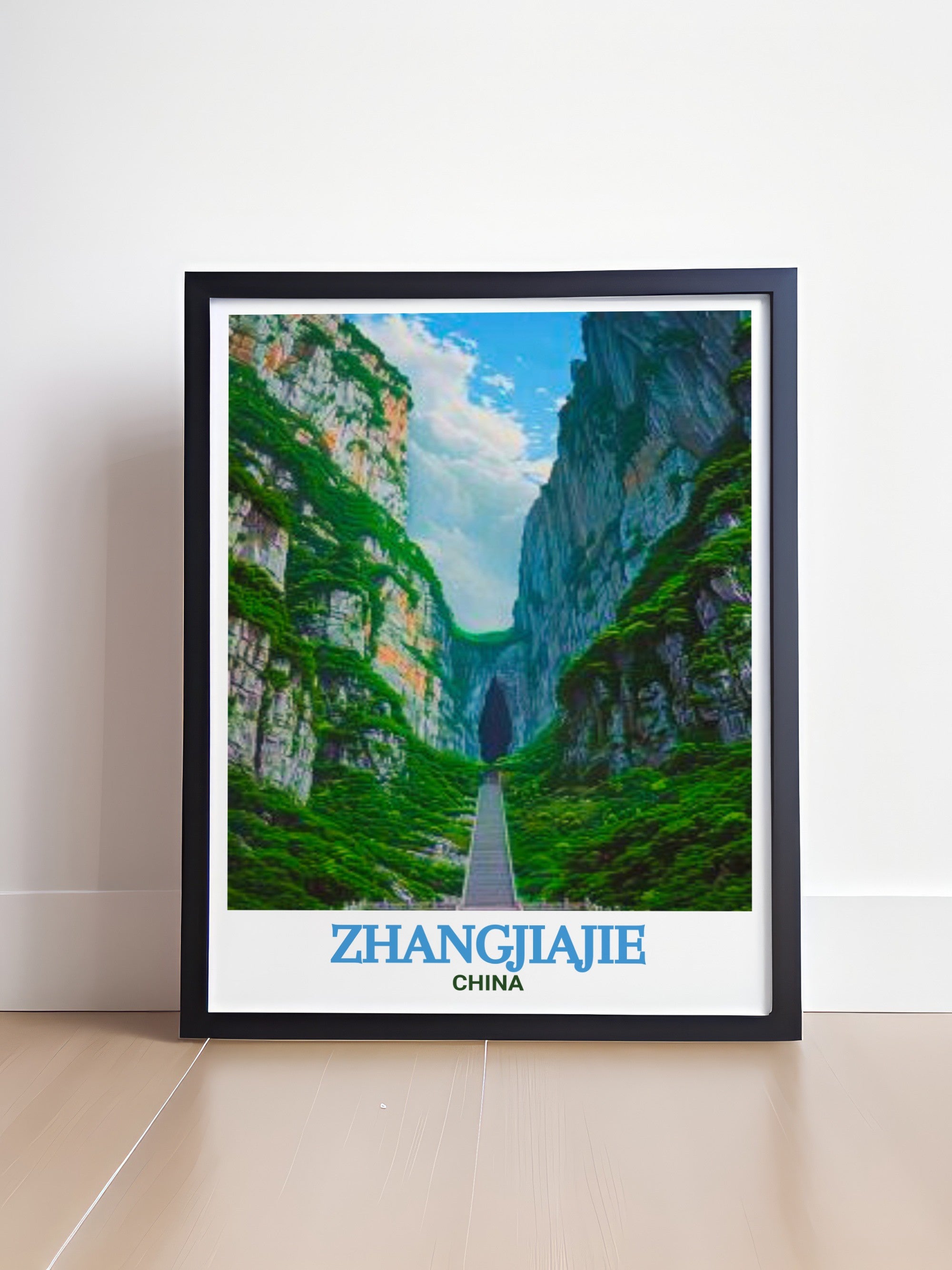 ZhangjiajieArt - Tianmen Mountain Vintage Living Room Decor - China Ideal Home Decor