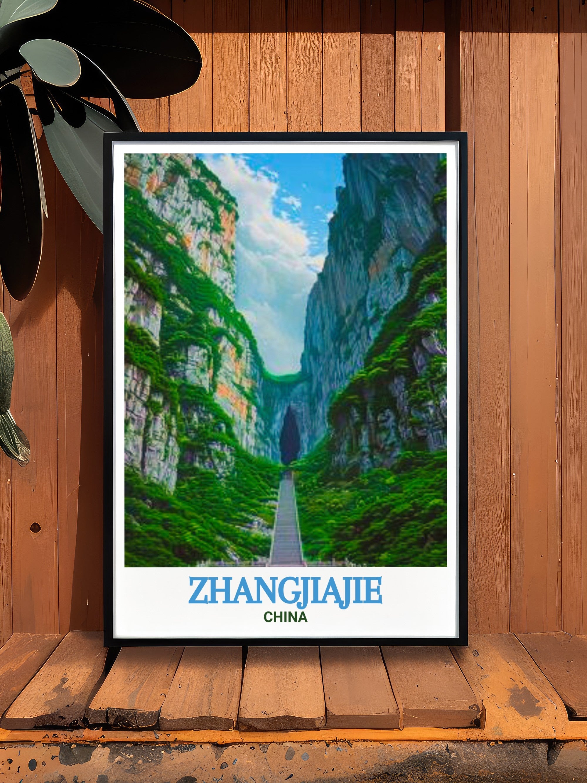 ZhangjiajieArt - Tianmen Mountain Vintage Living Room Decor - China Ideal Home Decor